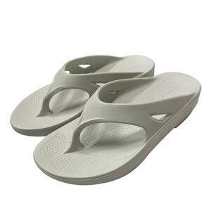 OOFOS OOriginal Thing Sandals Cosmic Gray Size 8 Women's
